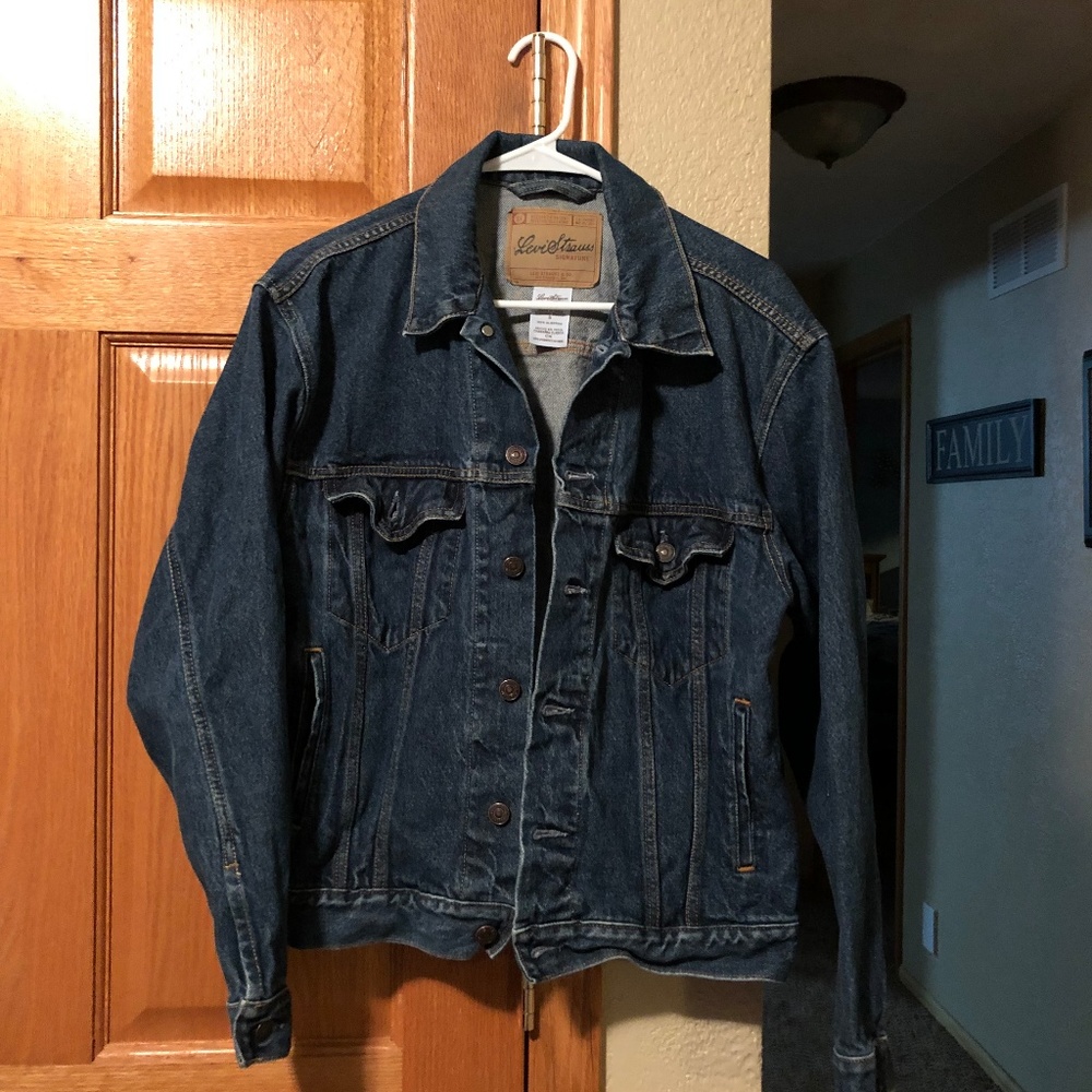 Levi's Dark Blue Denim Jacket